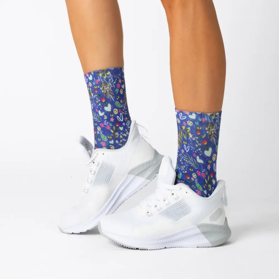 Blue Performance Sock