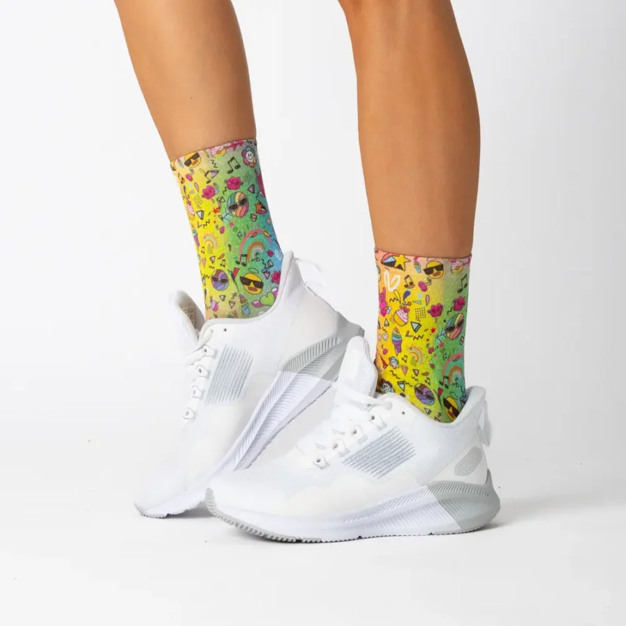 Rainbow Performance Sock