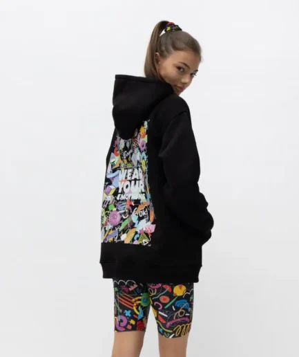 Groovy Black Hoodie