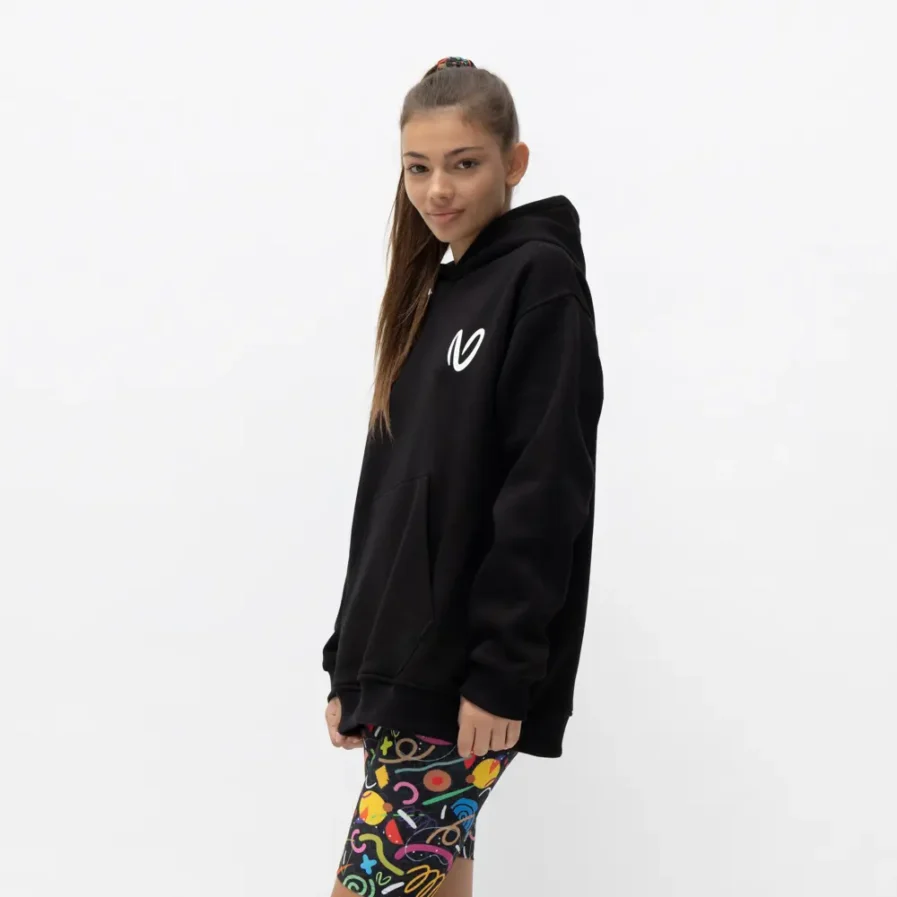 Groovy Black Hoodie