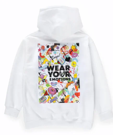 Vasiliki Groovy White Hoodie