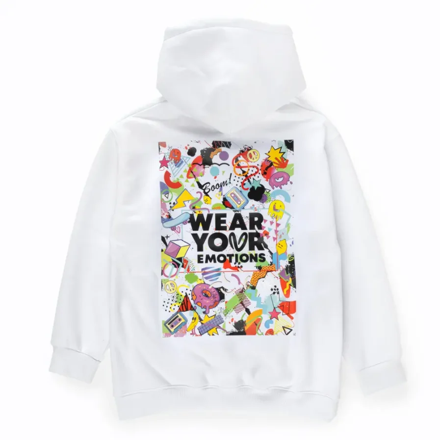 Vasiliki Groovy White Hoodie